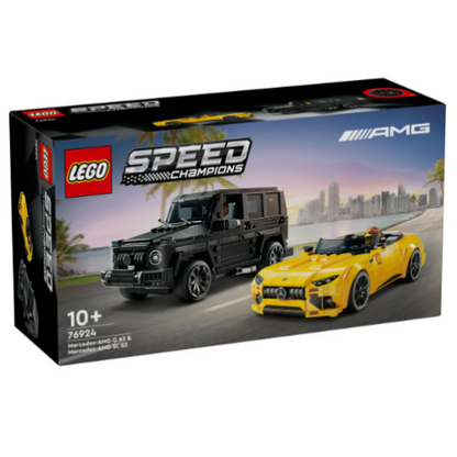 LEGO Speed Champions 76924 Mercedes-AMG G 63 in Mercedes-AMG SL 63