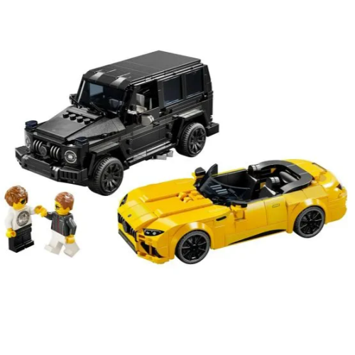 LEGO Speed Champions 76924 Mercedes-AMG G 63 in Mercedes-AMG SL 63