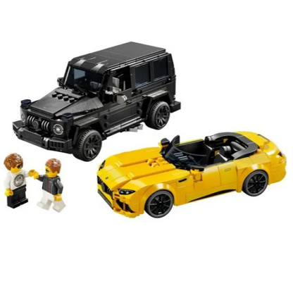 LEGO Speed Champions 76924 Mercedes-AMG G 63 in Mercedes-AMG SL 63