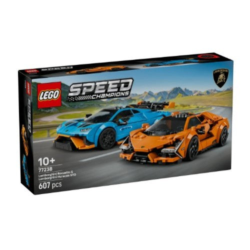 LEGO Speed Champions 77238 Lamborghini Revuelto & Huracán STO