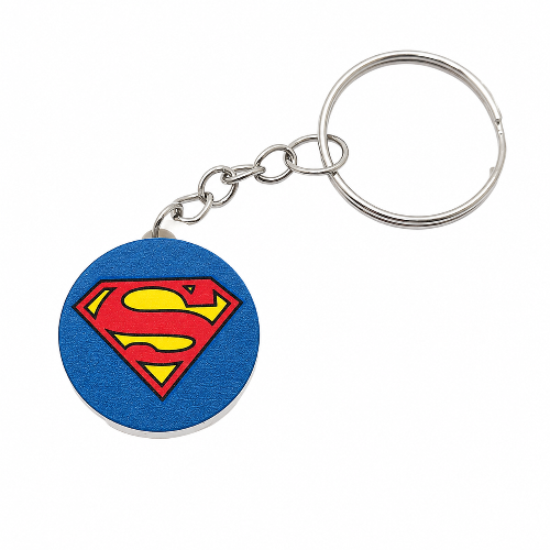 Superman okrogli obesek