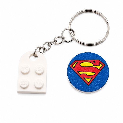 Superman okrogli obesek