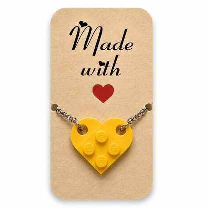 Yellow heart zapestnica