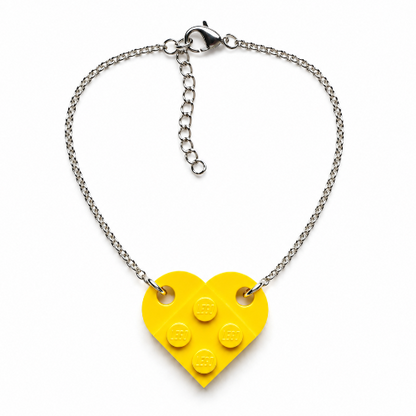 Yellow heart zapestnica
