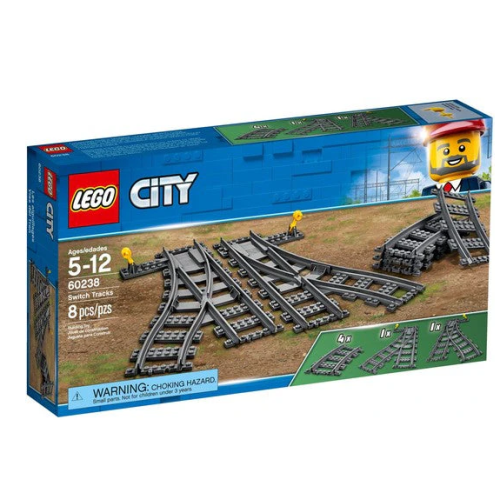 LEGO City 60238 Železniške kretnice - tiri