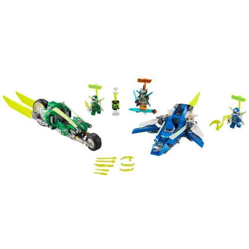 LEGO Ninjago 71709 Jay and Lloyd's Velocity Racers